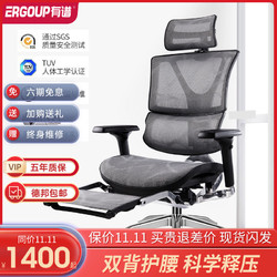 Ergoup 有谱 启元人体工学椅电脑椅办公椅老板椅双背护腰久坐可躺