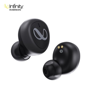 Infinity I300TWS 蓝牙耳机真无线 高音质入耳式运动跑步防水 超长续航音乐耳机通话降噪 深空灰