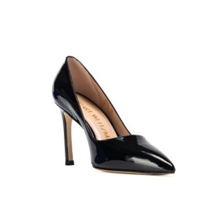 STUART WEITZMAN 斯图尔特·韦茨曼 LEIGH 95系列 女士羊皮革高跟鞋 WE0904196D-BLK 黑色 38