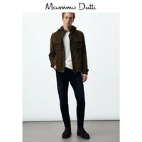 Massimo Dutti 男士真皮夹克外套 03329269505