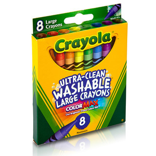 Crayola 绘儿乐 水溶性蜡笔 8色