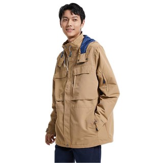 columbia 哥伦比亚 男子冲锋衣 xe1486a-214 卡其色 m