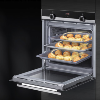 SIEMENS 西门子 iQ300系列 HB534ABR0W 嵌入式烤箱 71L