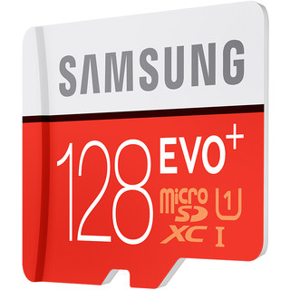 SAMSUNG 三星 EVO Plus系列 Micro-SD存储卡 128GB (UHS-I、U1)