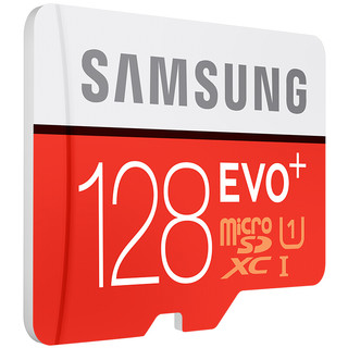 SAMSUNG 三星 EVO Plus系列 Micro-SD存储卡 128GB (UHS-I、U1)