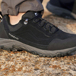 TOREAD 探路者 TREKKING系列 男子徒步鞋 TFAH91076 炭灰/深灰 40