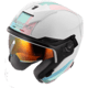 MOTORAX 摩雷士 摩托车男女半盔 S30-珍珠白 L