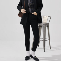 GU 极优 325252 高腰紧身牛仔裤