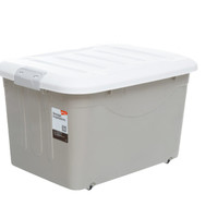 Citylong 禧天龙 带轮式收纳箱 31L 内敛冰河灰