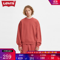 Levi's 李维斯 新款男士圆领时尚宽松卫衣A0717-0012 000 M