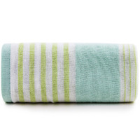 SANLI 三利 浴巾 70*140cm 200g 森绿条纹