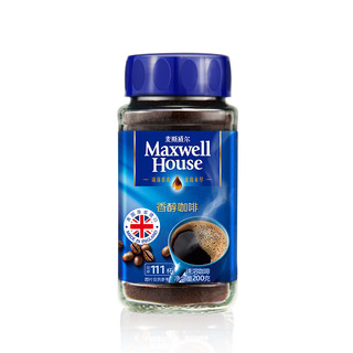 Maxwell House 麦斯威尔 香醇咖啡 200g/瓶