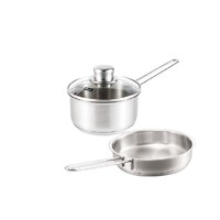 Fissler 菲仕乐 无盖单柄煎锅16cm + 盖单柄汤锅14cm