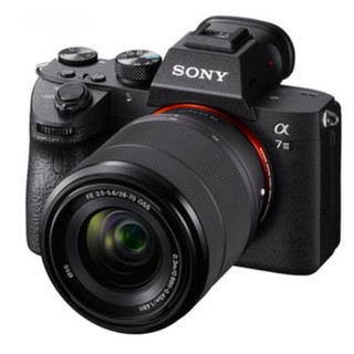 SONY 索尼 Alpha 7 III 全画幅 微单相机 黑色 FE 28-70mm F3.5 OSS 变焦镜头