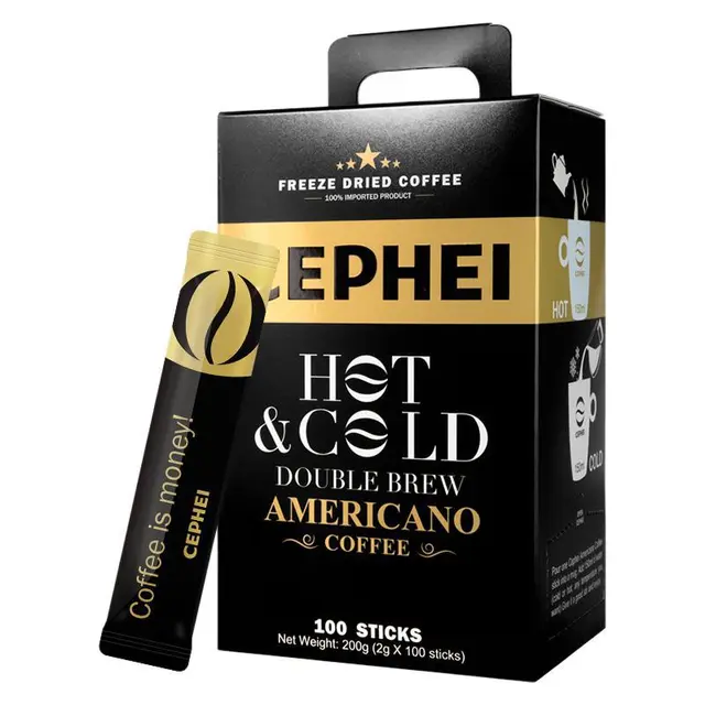 CEPHEI 奢斐 冷热双泡 美式速溶咖啡