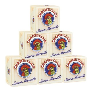 chanteclair大公鸡头马赛洗衣皂300g6块