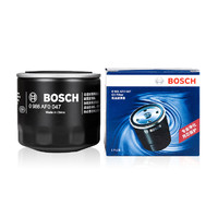 BOSCH 博世 机油滤芯机滤清器0047适配现代索纳塔伊兰特新胜达ix35起亚K2K5等