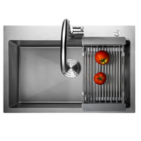 HIGOLD 悍高 940016+980056 纳米手工单槽+冷热龙头