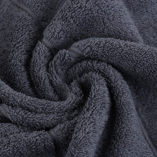 SANLI 三利 浴巾 70*140cm 380g 墨灰色