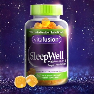 vitafusion SleepWell 褪黑素软糖 60粒*2瓶