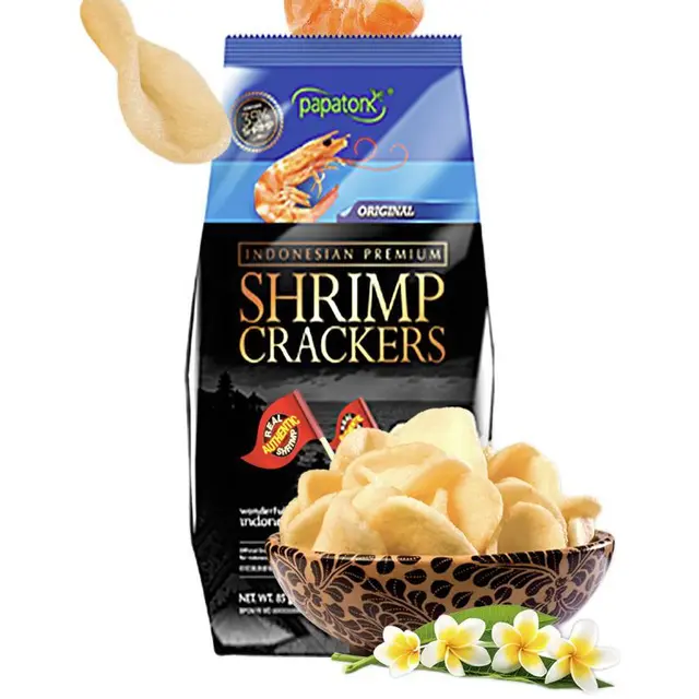 papatonk 印尼虾片 原味 85g