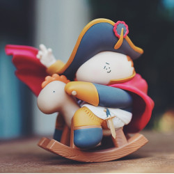 大美术馆大艺术家系列第二季拿破仑翻越阿尔卑斯山12cm手办摆件