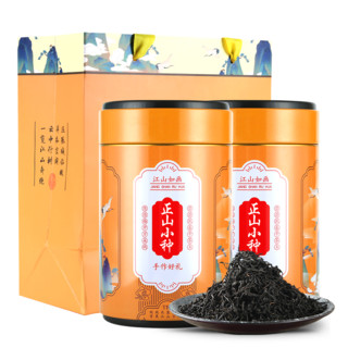 PLUS会员：悠茗山 茶叶正山小种 125g*2罐