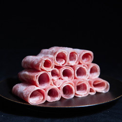 Grand Farm 大庄园 精品羔羊肉片冷冻羔羊肉卷涮火锅生鲜食材1000g