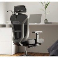 恒林 2808F 舒适久坐人体工学椅 灰色可躺款