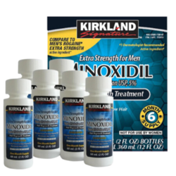 KIRKLAND Signature 科克兰 Kirkland可兰 含5%米诺Minoxidil地尔增发密发护发男士脂溢性脱发增长液6瓶