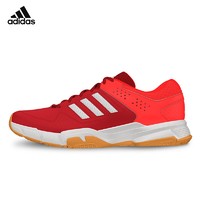adidas 阿迪达斯 运动鞋男款 耐磨透气羽毛球鞋 休闲鞋 AQ2377 红色 42码