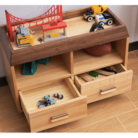 UVANART 优梵艺术 童趣简约实木玩具矮柜