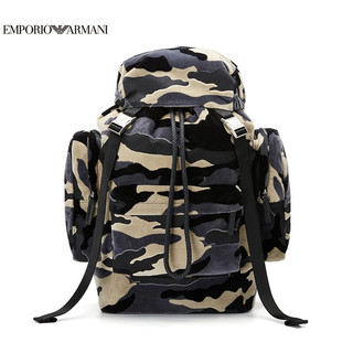 GIORGIO ARMANI 阿玛尼EMPORIO ARMANI奢侈品男装EA男士双肩背包 Y4O252-YJL3E CAMO-83074迷彩色 U