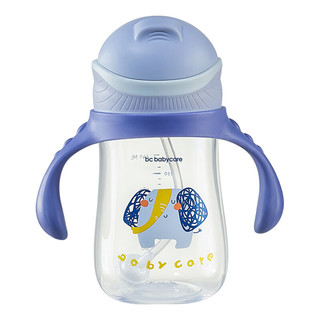 babycare 2734 儿童吸管杯 240ml 静谧蓝