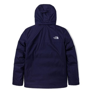 THE NORTH FACE 北面 男子三合一户外羽绒服 NF0A4U7L-6U8 蓝色 L