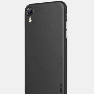 memumi 麦麦米 iPhone XR 塑料手机壳 纯黑