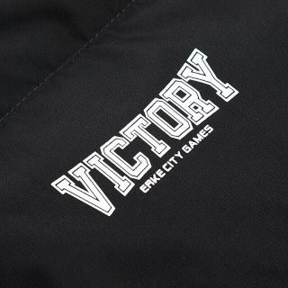 erke 鸿星尔克 63219352093 男童羽绒服 正黑 170cm