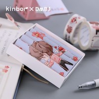 kinbor ×盗墓笔记 彩色盒装记账便签纸非粘性留言纸卡通便利纸80*80mm优选记事纸-解语花DT53042