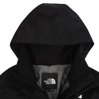 THE NORTH FACE 北面 男子冲锋衣 NF0A4U5F-KX7 黑色 S