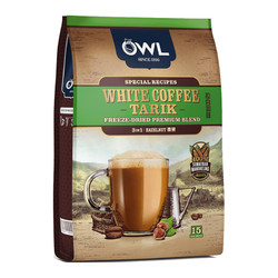 OWL 猫头鹰 三合一速溶白咖啡粉  600g