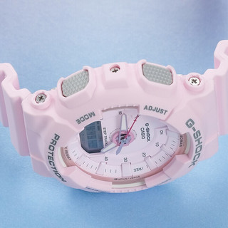 CASIO 卡西欧 G-SHOCK YOUTH系列 45.9毫米石英腕表 GMA-S130-4A