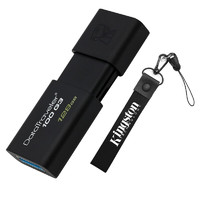 Kingston 金士顿 DataTraveler系列 DT100G3 USB 3.0 U盘 USB+挂绳