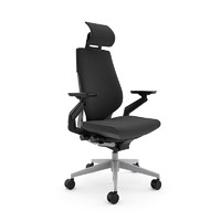 Steelcase Gesture 人体工学电脑椅+头枕 黑灰色