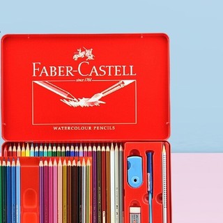 FABER-CASTELL 辉柏嘉 115949 水溶性彩色铅笔 48色