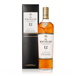 MACALLAN 麥卡倫 12年 雪莉桶 單一麥芽 蘇格蘭威士忌 40%vol 700ml 單瓶裝