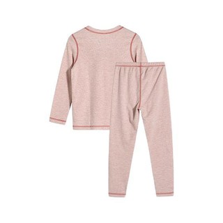 BELLA PENNY BP213142Z 儿童保暖内衣套装 粉色 130cm