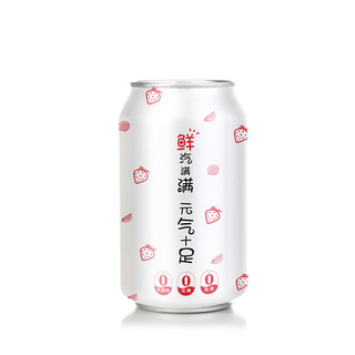 yineng 依能 苏打气泡水 樱花草莓味 330ml*24罐