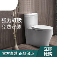 KOHLER 科勒 马桶坐便器水漾家用小户型静音连体家用抽水马桶座便器3869T