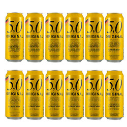 5.0 ORIGINAL 自然浑浊型 小麦啤酒500ml*24