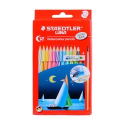 STAEDTLER 施德楼 13710C12 水溶性彩色铅笔 12色
